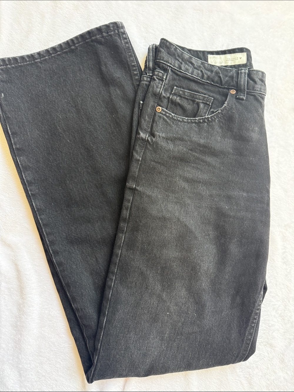 Zara High Rise Black Women’s Jeans